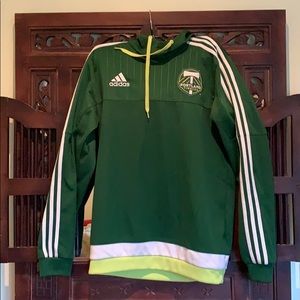 adidas Shirts - Adidas Portland timbers hoodie adidas Shirts - Adidas Portland timbers hoodie